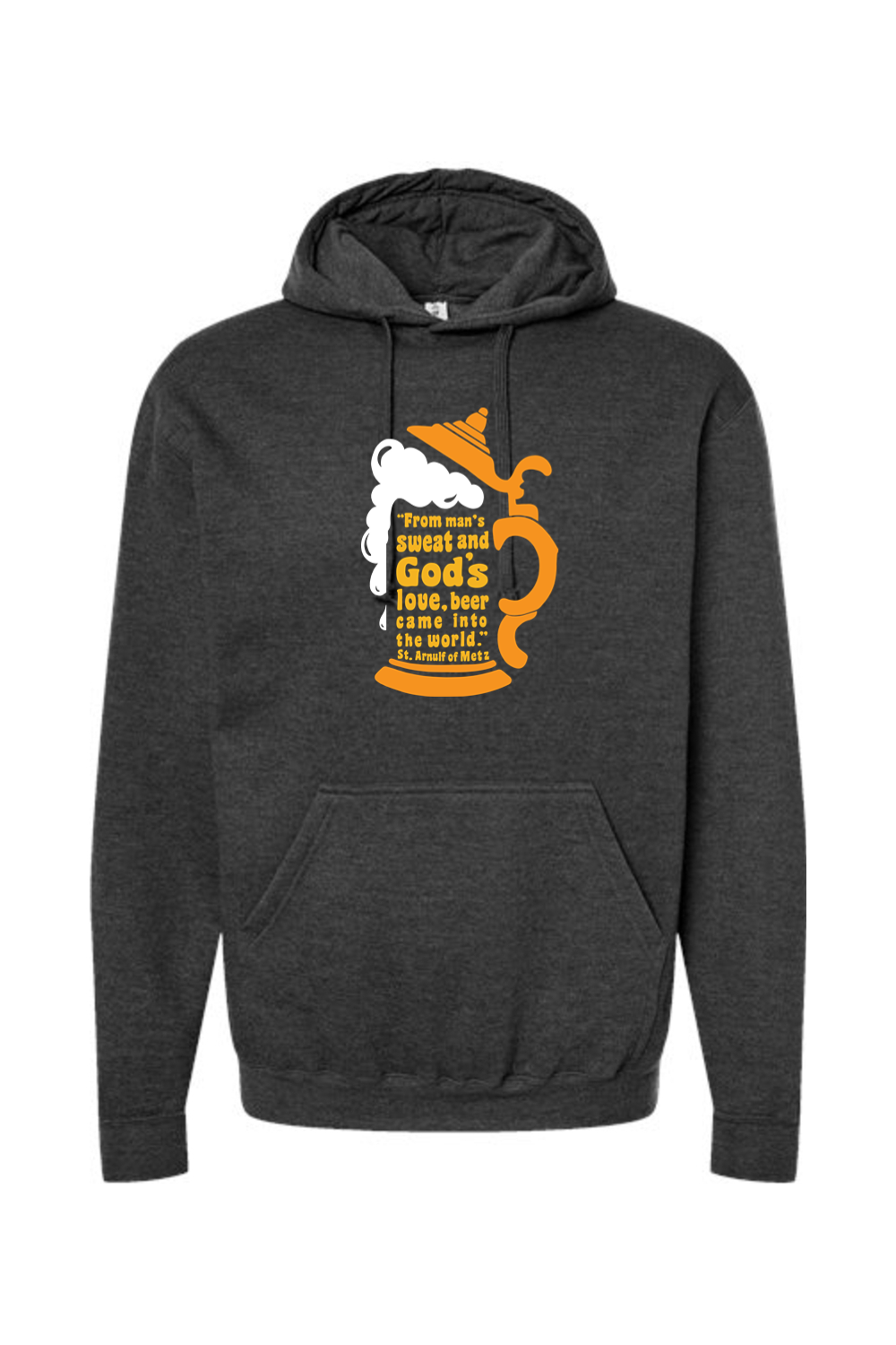 Beer Stein Quote - Hoodie Sweatshirt