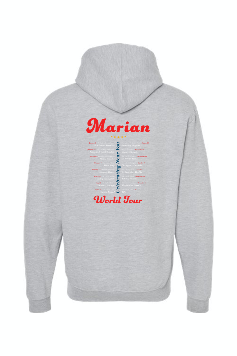 Marian World Tour - Hoodie Sweatshirt