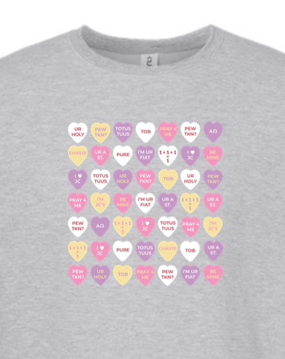 Candy Hearts - Crewneck Sweatshirt