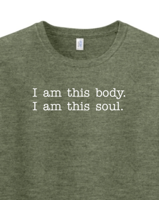 Body/Soul Composite - Human Integrity Adult T-shirt