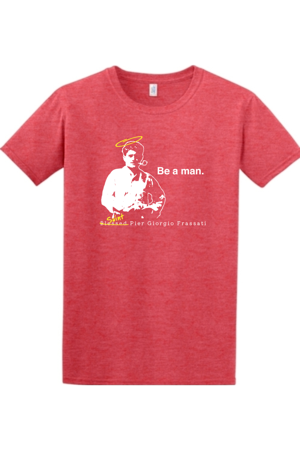 Be a Man - St. Pier Giorgio Frassati Adult T-shirt