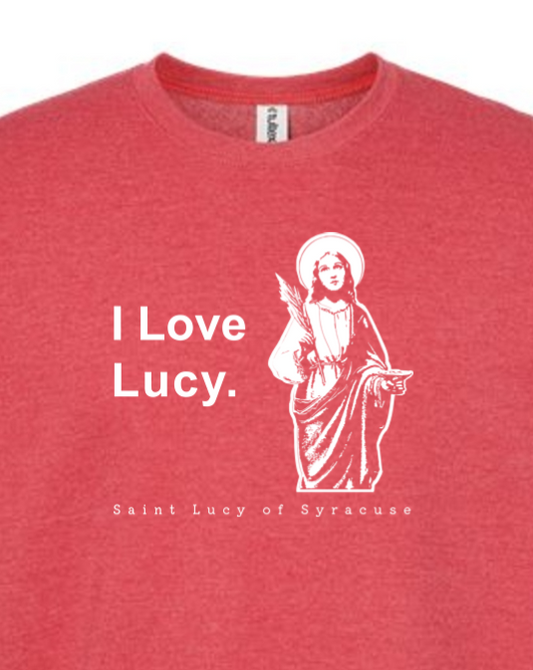 I Love Lucy - St. Lucy Crewneck Sweatshirt