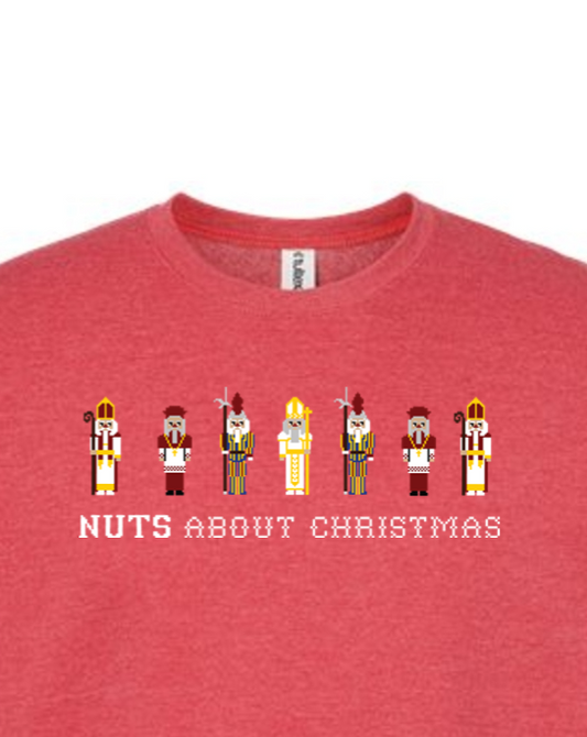 Nuts About Christmas - Crewneck Sweatshirt