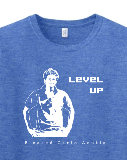 Level Up - Bl. Carlo Acutis Adult T-Shirt