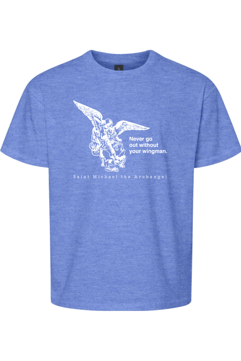 Never Go Without Your Wingman - St. Michael the Archangel Youth T-Shirt