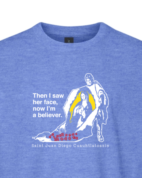 Then I Saw Her Face - St Juan Diego Youth T-Shirt