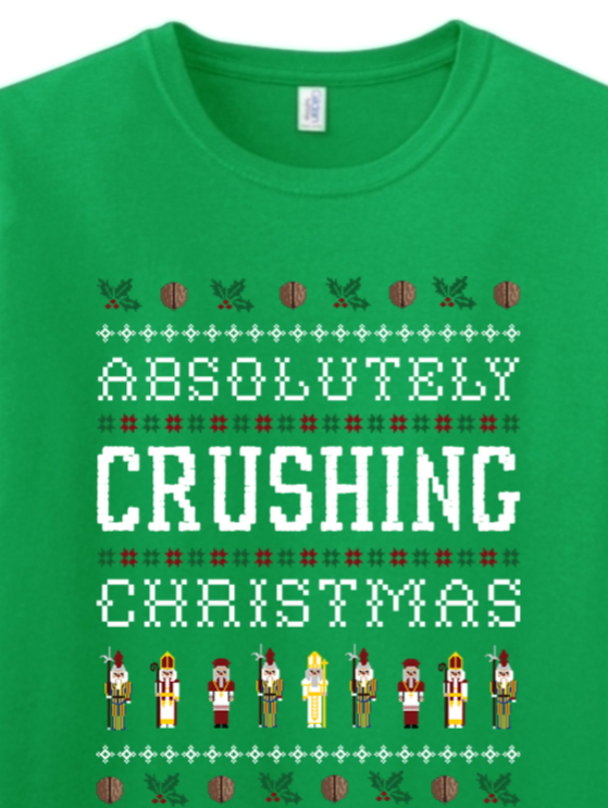 Absolutely Crushing Christmas Adult T-Shirt