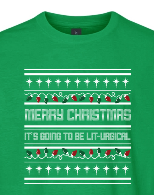 It's Going to be Lit-urgical! - Christmas Youth T-Shirt