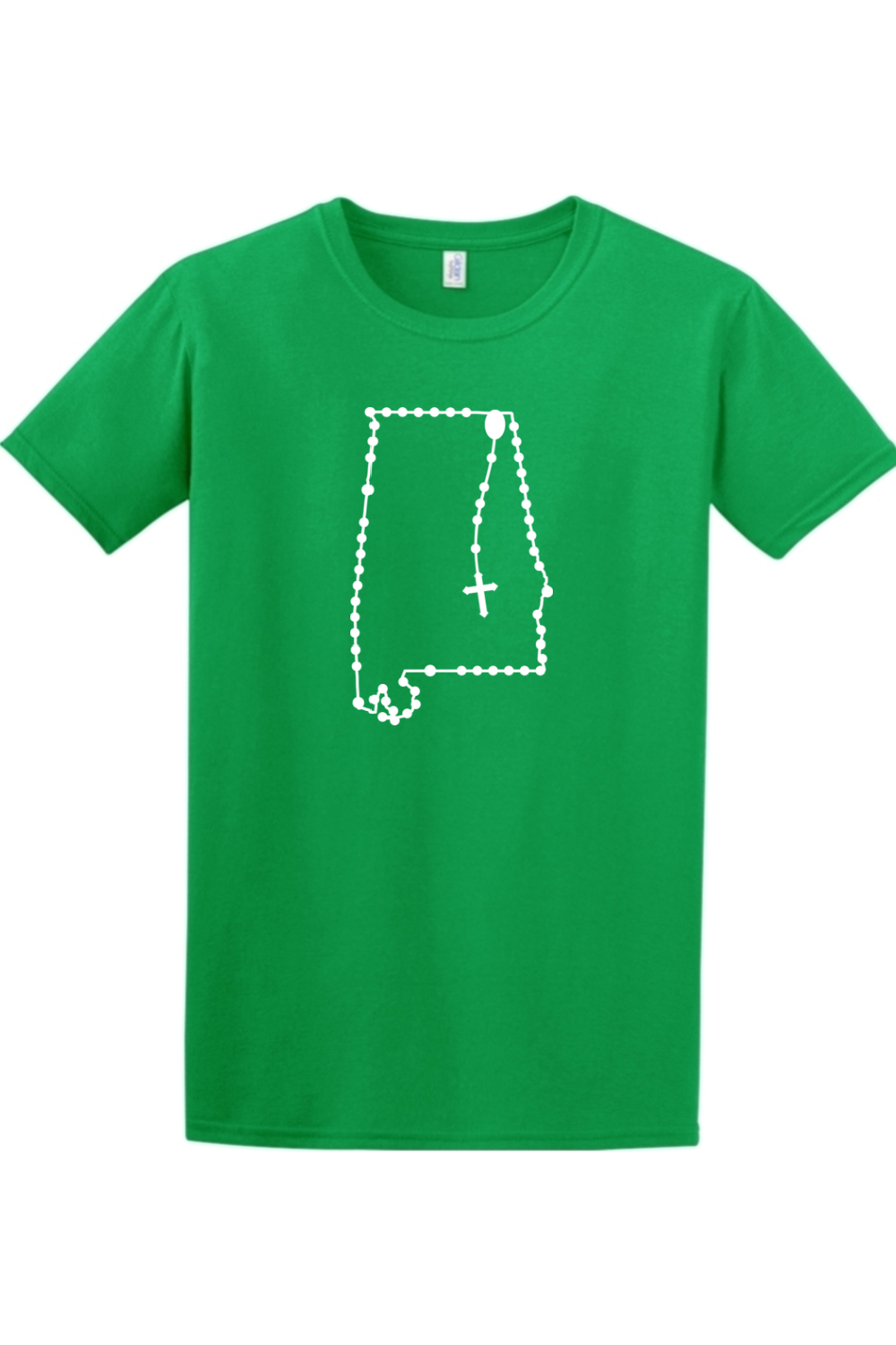 Alabama Catholic Rosary Adult T-shirt