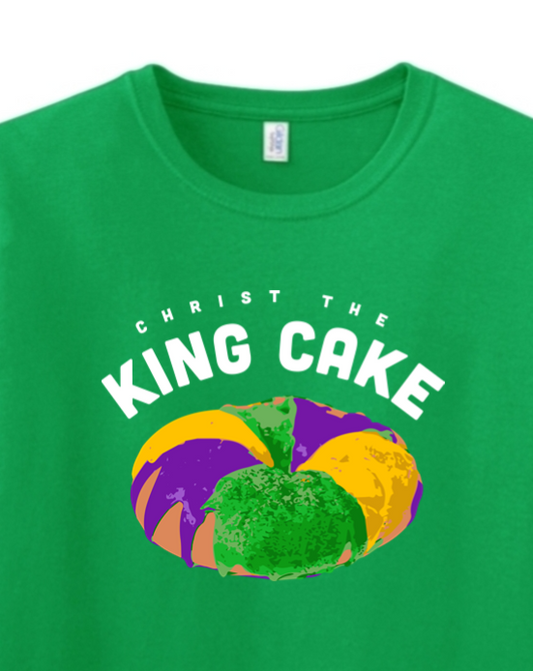 Christ the King Cake Adult T-Shirt