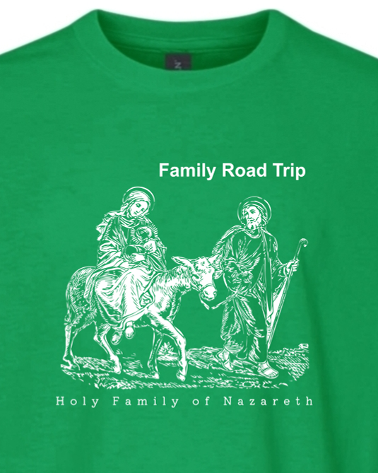 Family Road Trip - Holy Family Youth T-Shirt