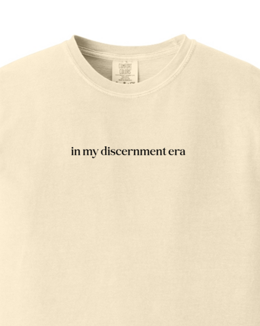 In My Discernment Era Adult T-shirt - Comfort Colors