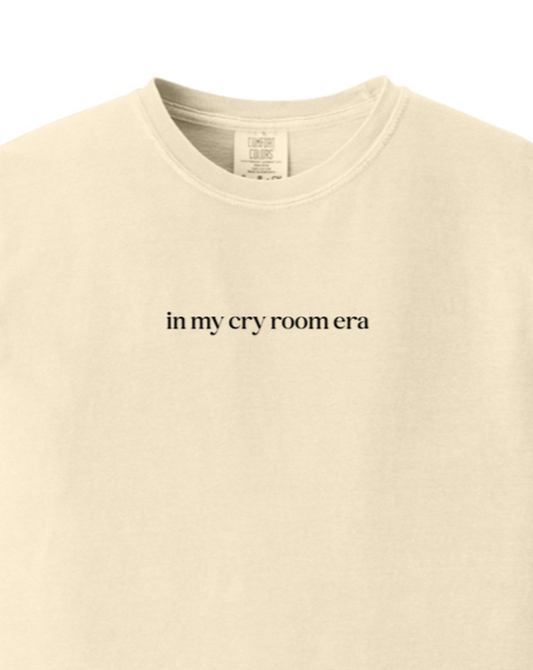 In My Cry Room Era Adult T-shirt - Comfort Colors