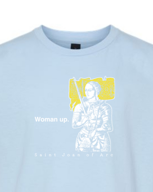 Woman Up - St Joan of Arc Youth T-Shirt