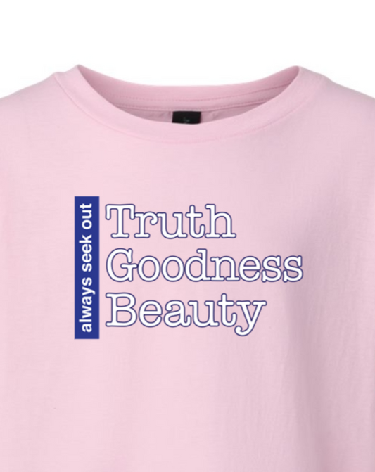 Truth Goodness Beauty - Transcendentals Youth T-Shirt