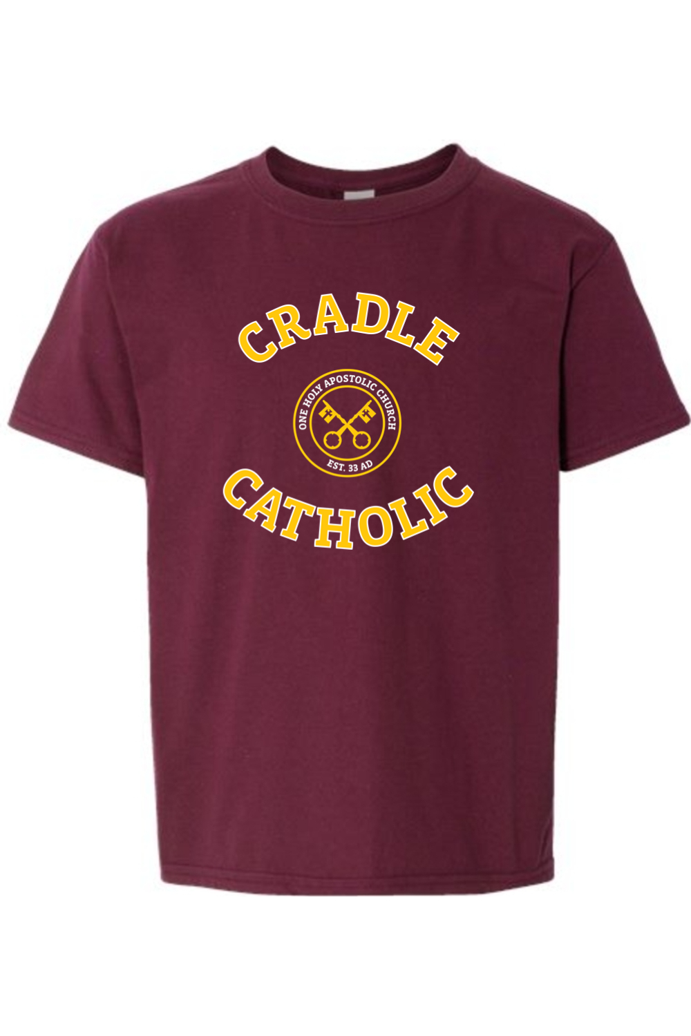 Cradle Catholic Block Youth T-Shirt