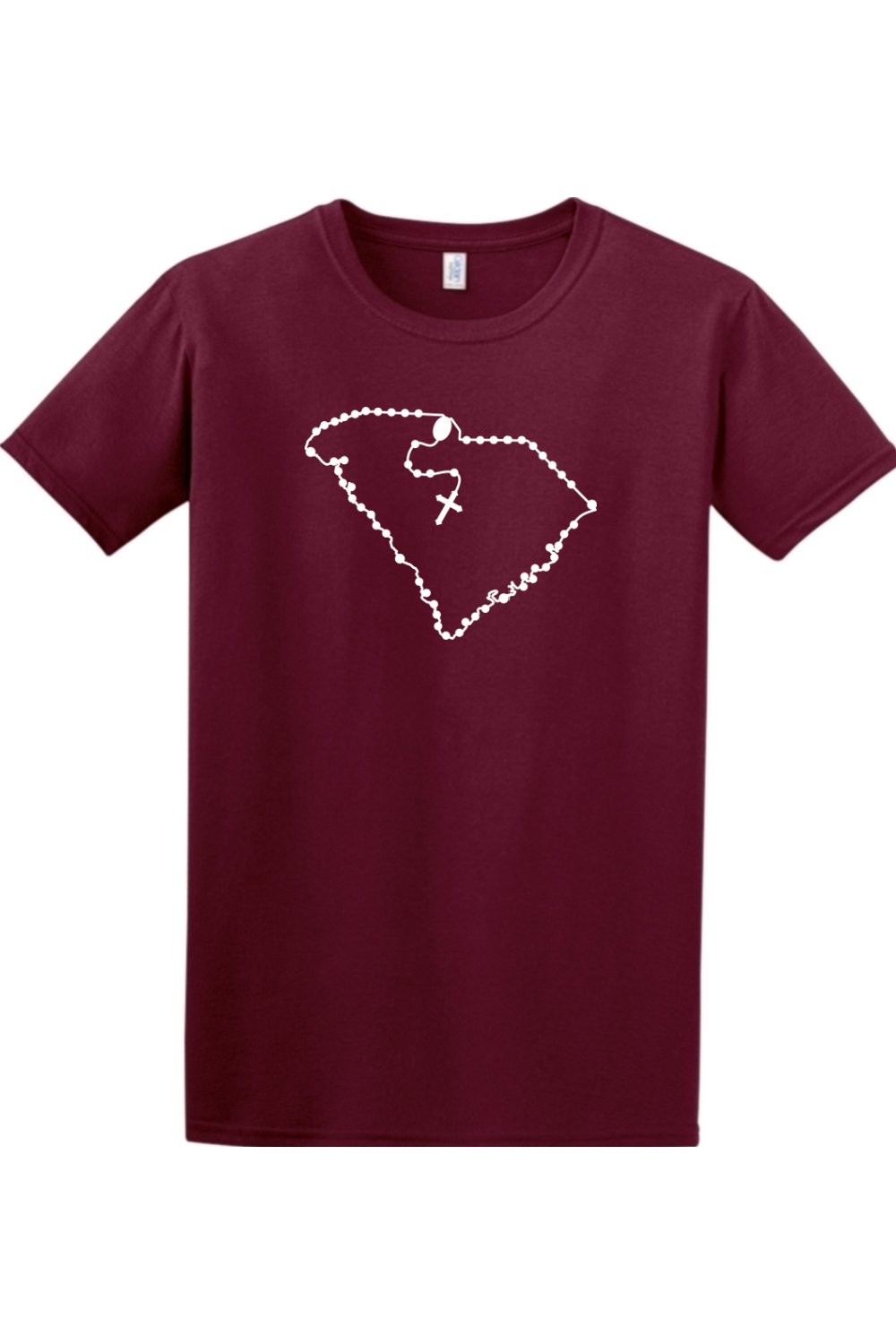 South Carolina Catholic Rosary Adult T-shirt