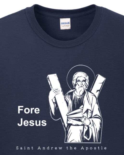 Fore Jesus - St. Andrew the Apostle Long Sleeve