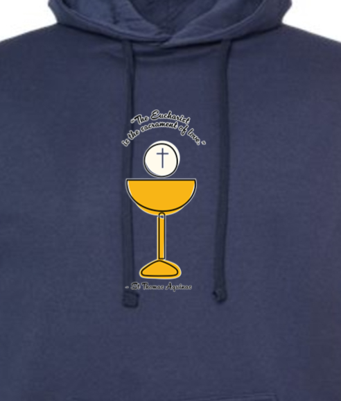 The Sacrament of Love - St. Thomas Aquinas Hooded Sweatshirt