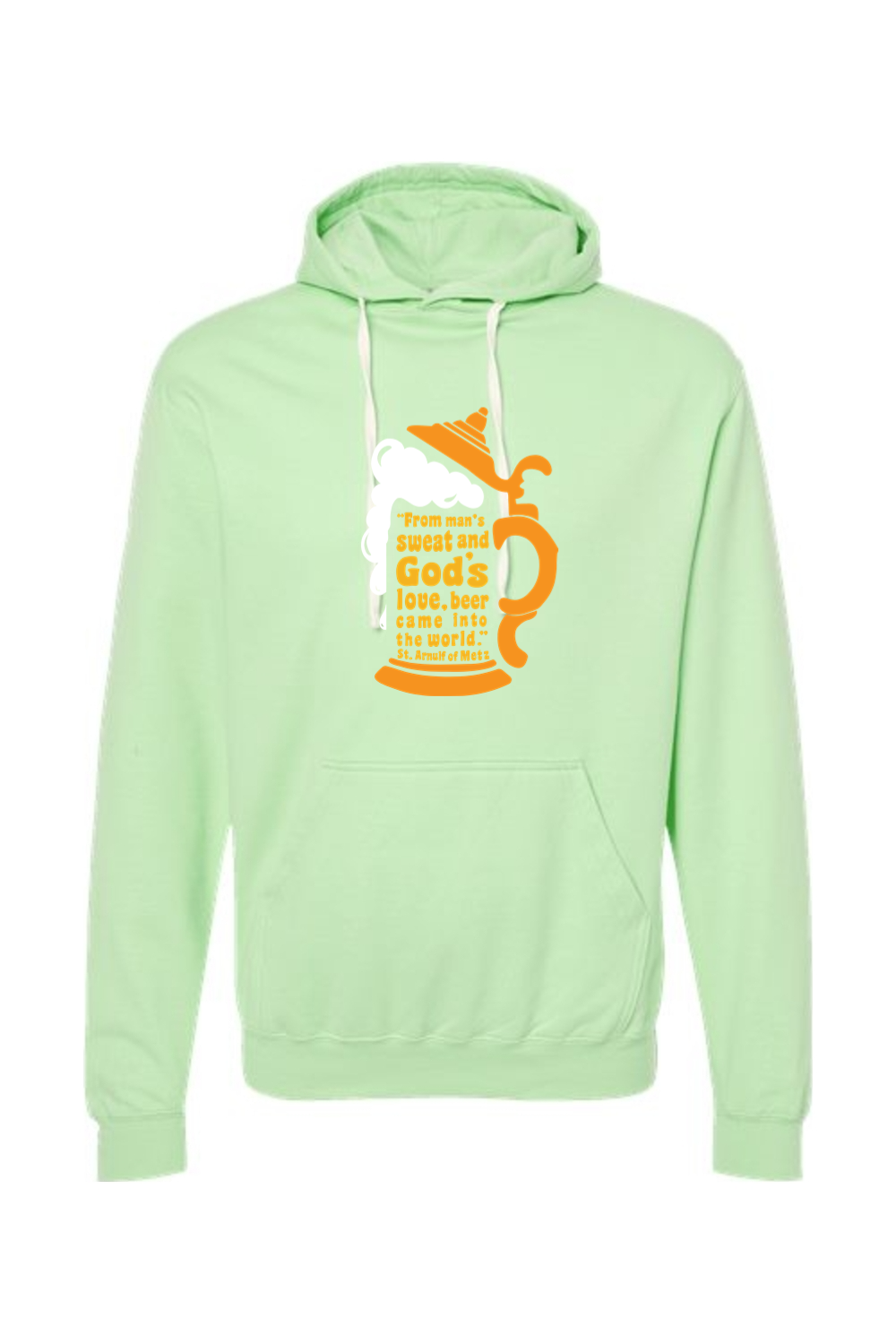 Beer Stein Quote - Hoodie Sweatshirt