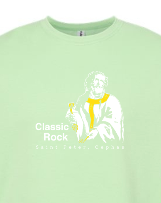 Classic Rock - St. Peter, Cephas Crewneck Sweatshirt