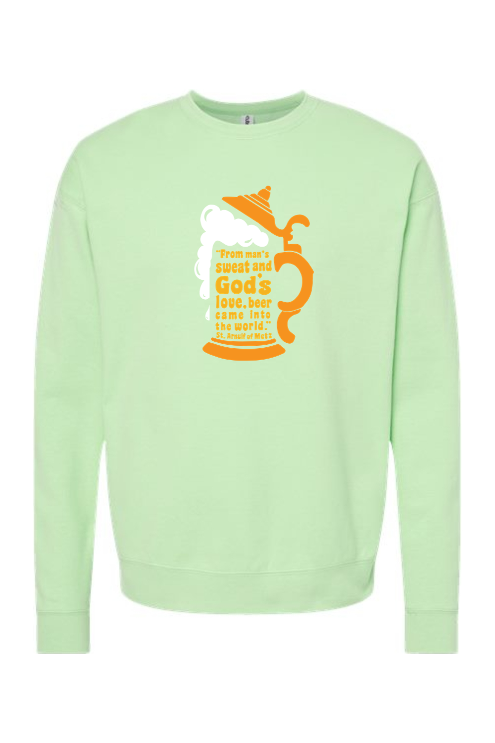 Beer Stein Quote - Crewneck Sweatshirt