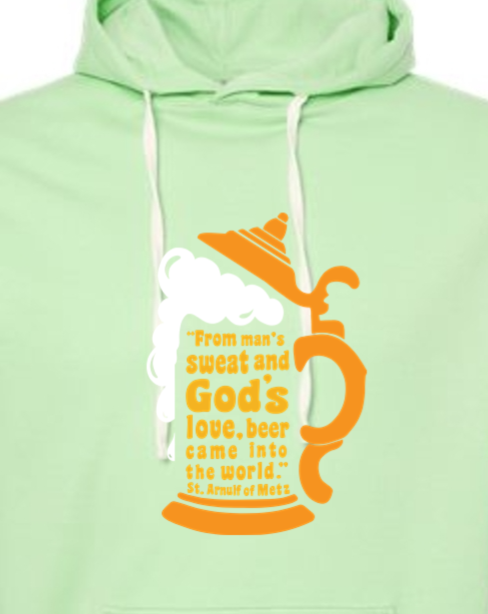 Beer Stein Quote - Hoodie Sweatshirt