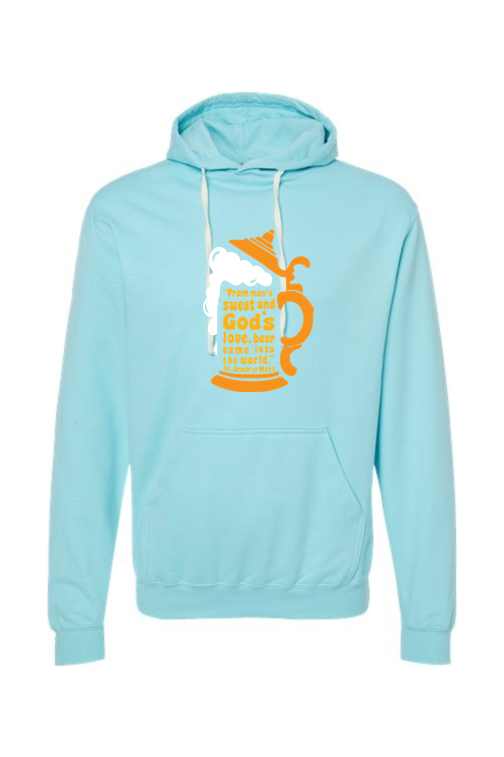 Beer Stein Quote - Hoodie Sweatshirt