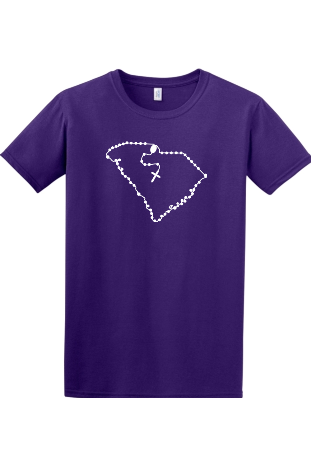 South Carolina Catholic Rosary Adult T-shirt