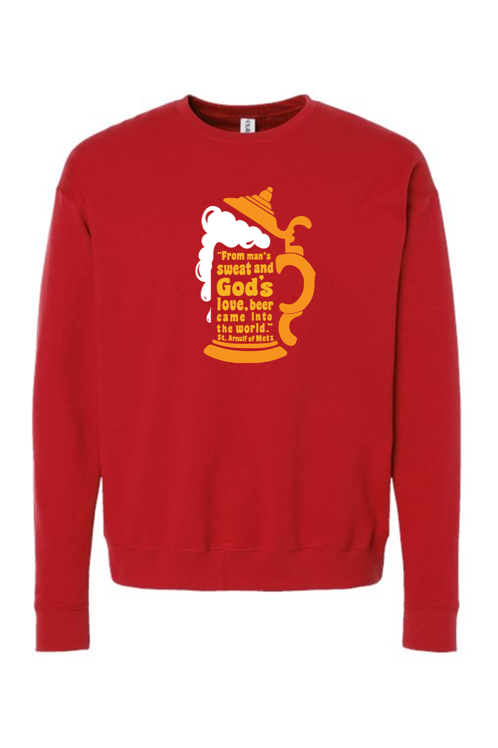 Beer Stein Quote - Crewneck Sweatshirt