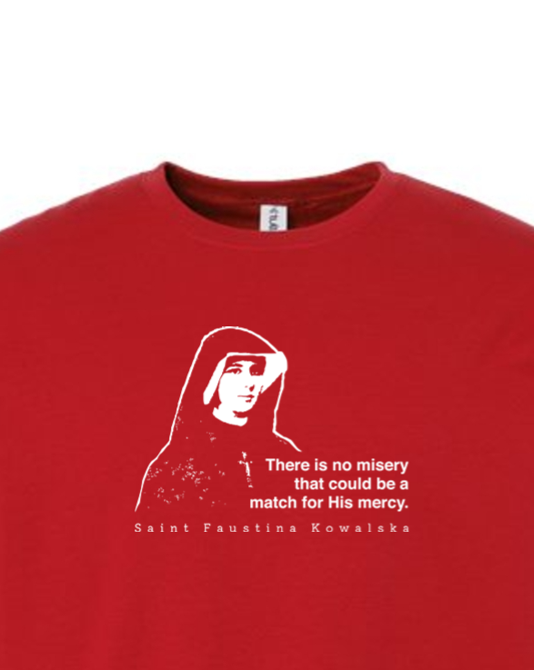 Mercy Message - St. Faustina Kowalska Crewneck Sweatshirt