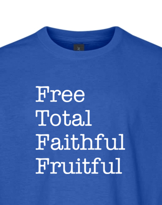 Free Total Faithful Fruitful - Theology of the Body Youth T-Shirt