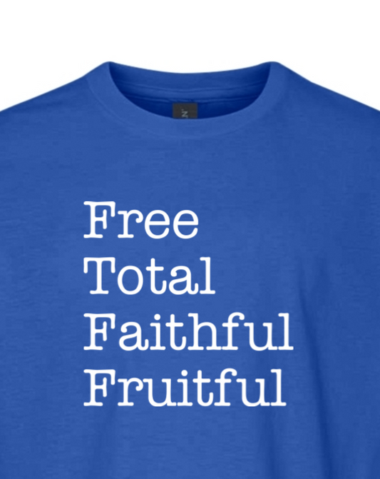 Free Total Faithful Fruitful - Theology of the Body Youth T-Shirt