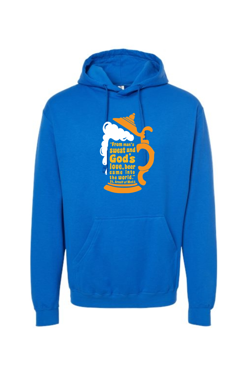 Beer Stein Quote - Hoodie Sweatshirt