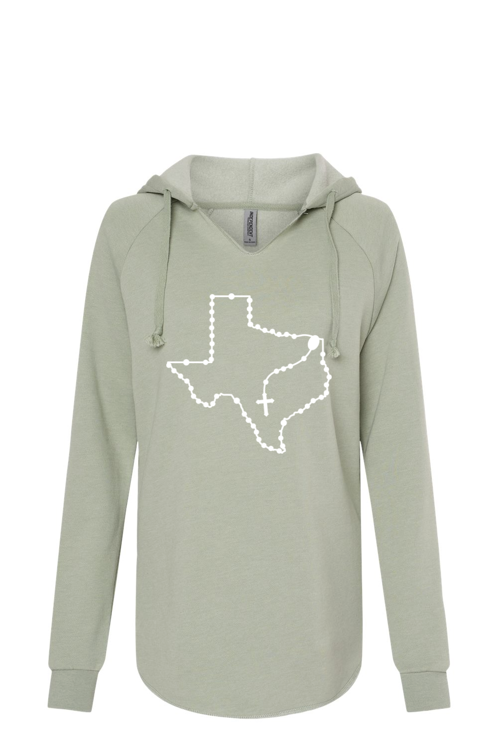 Texas Catholic Rosary Drop Hoodie