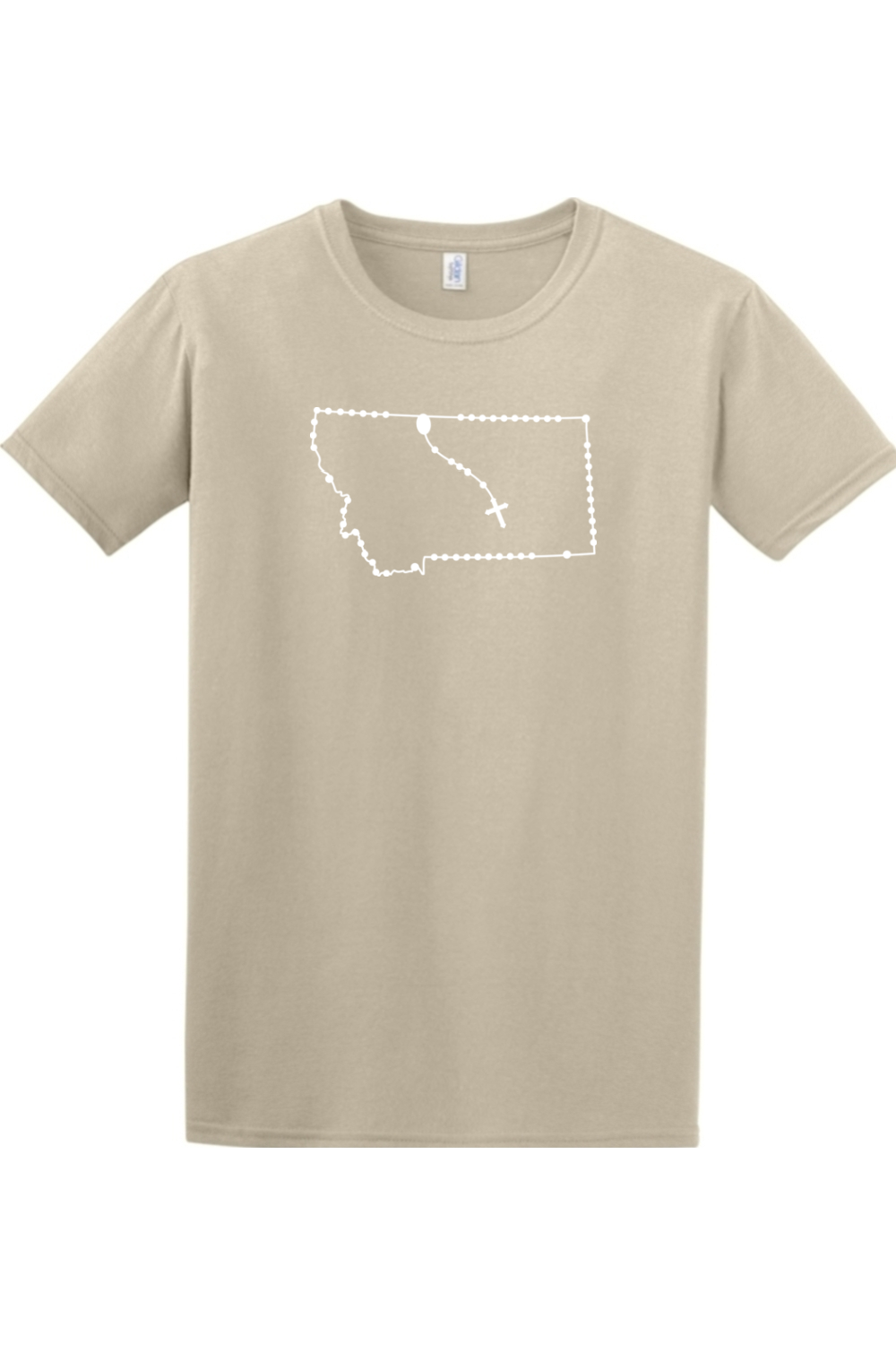 Montana Catholic Rosary Adult T-shirt