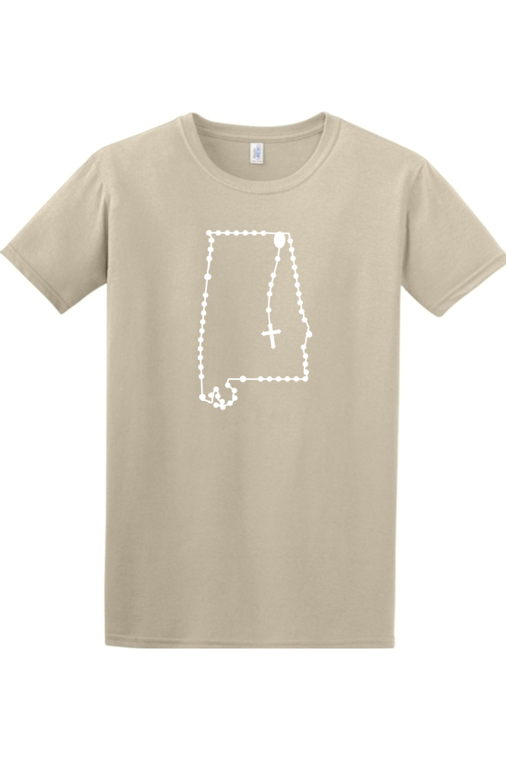 Alabama Catholic Rosary Adult T-shirt