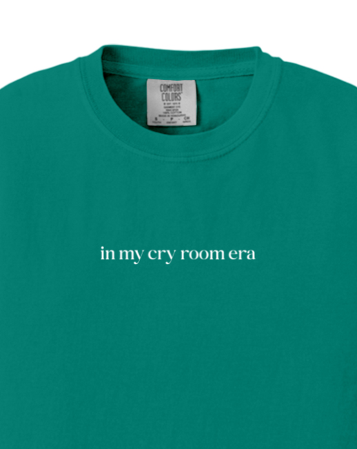 In My Cry Room Era Youth T-shirt - Comfort Colors