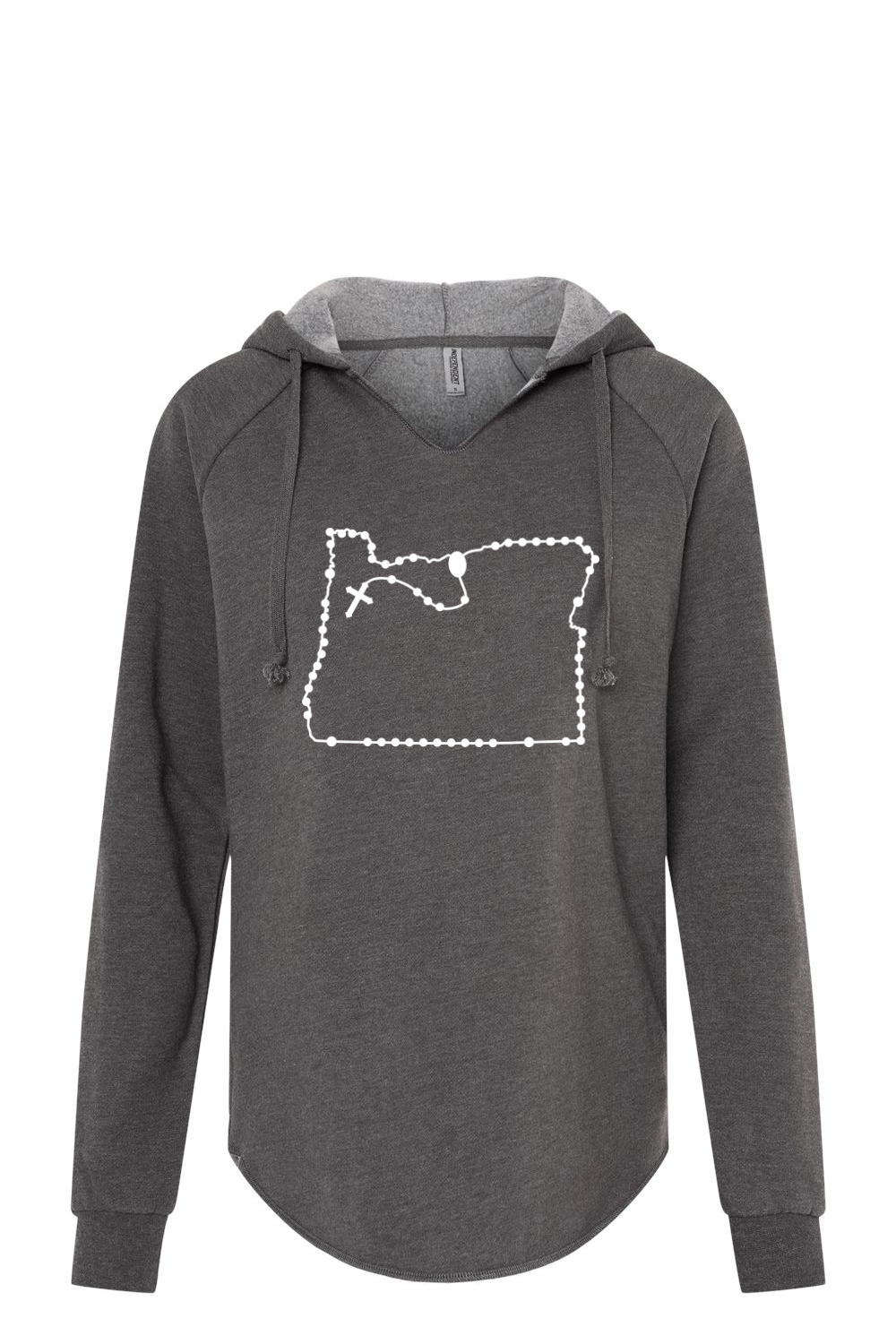 Oregon Catholic Rosary Drop Hoodie