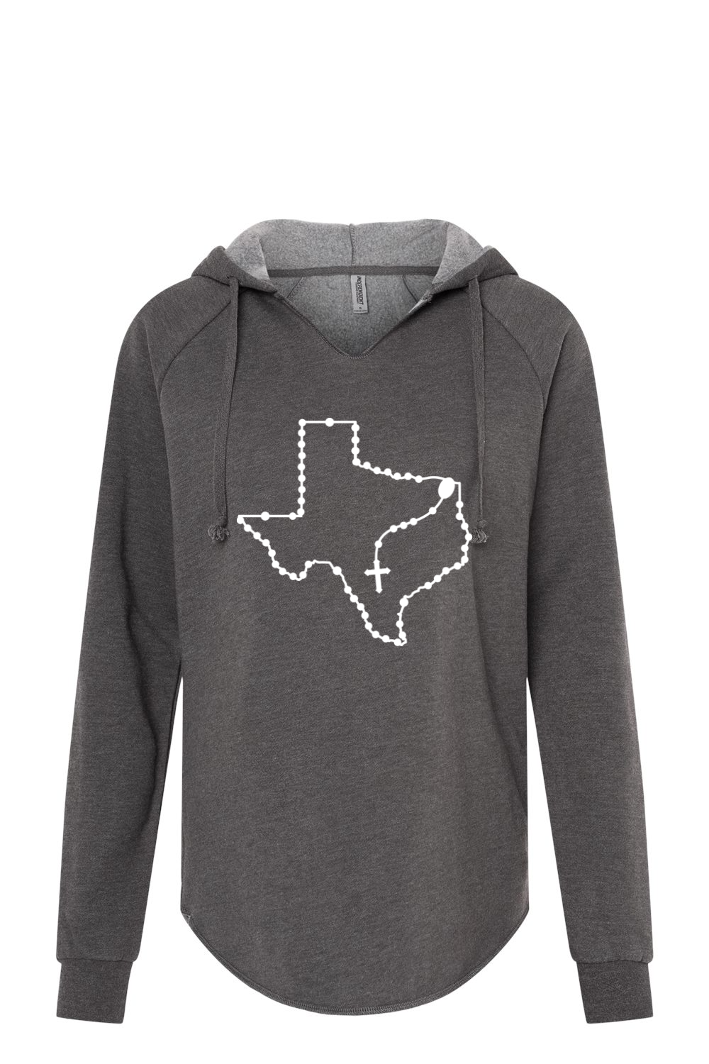 Texas Catholic Rosary Drop Hoodie