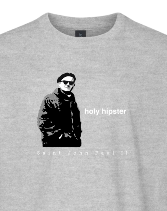 Holy Hipster - St John Paul II Youth T-Shirt