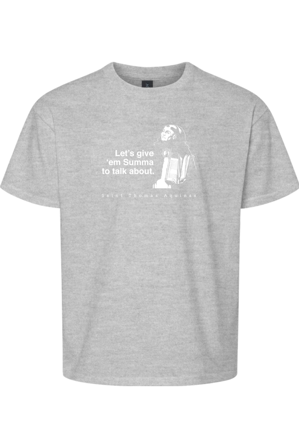 Let's Give 'em Summa to Talk About - St Thomas Aquinas Youth T-Shirt