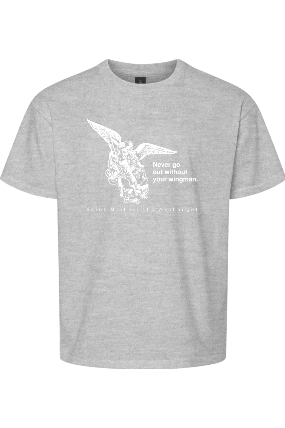 Never Go Without Your Wingman - St. Michael the Archangel Youth T-Shirt