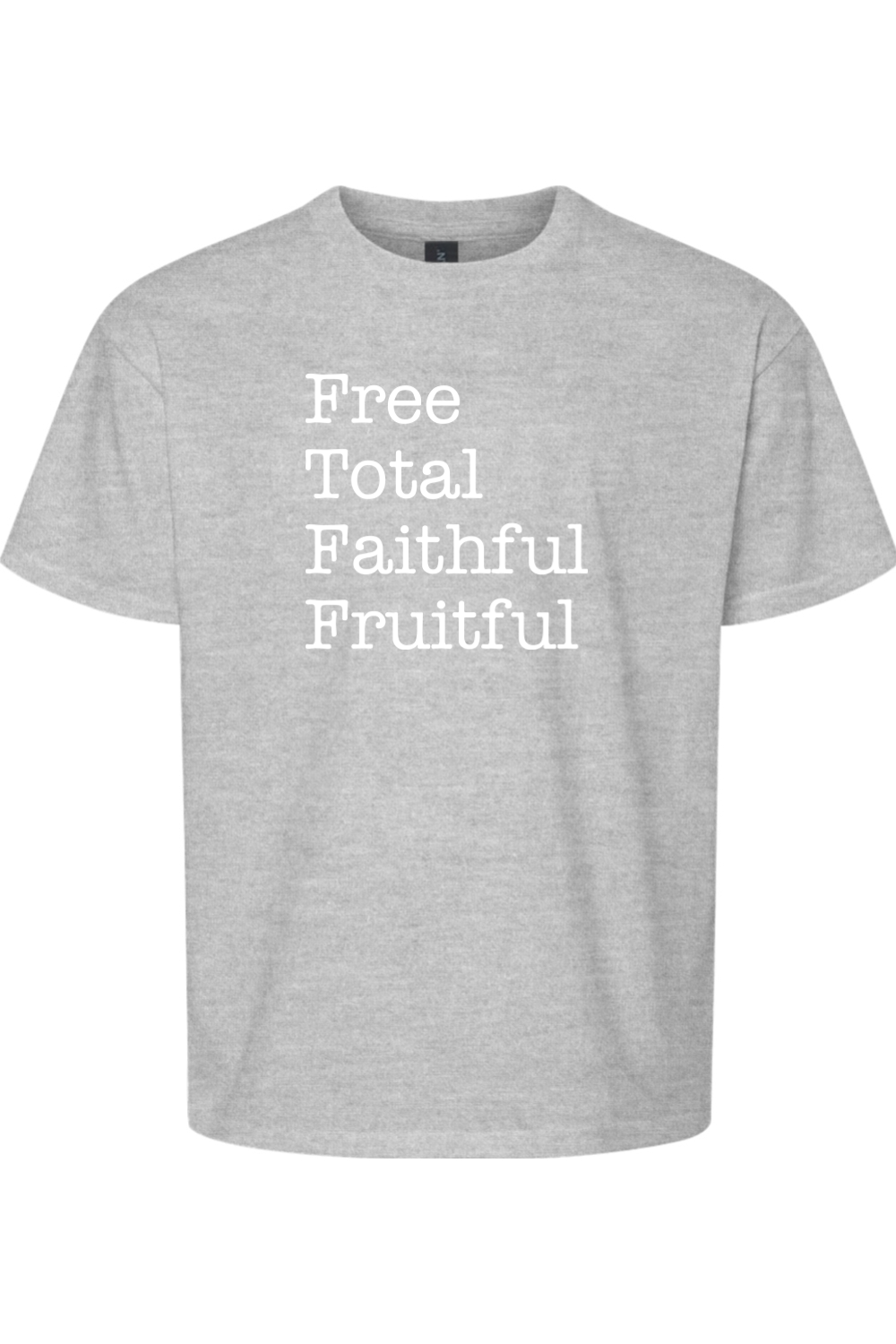 Free Total Faithful Fruitful - Theology of the Body Youth T-Shirt