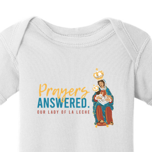 Our Lady of La Leche Onesie