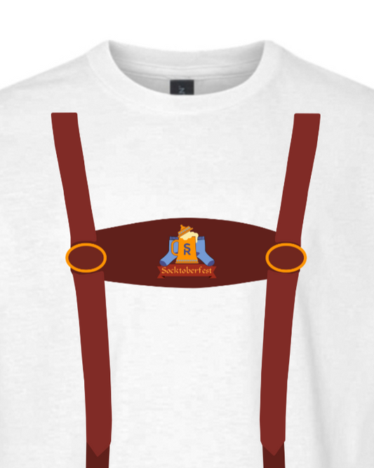 Socktoberfest Lederhosen Youth T-Shirt