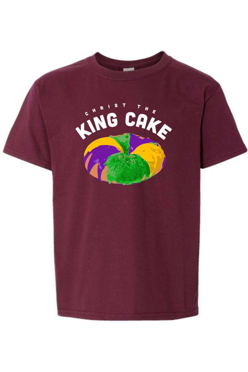 Christ the King Cake T-Shirt - youth