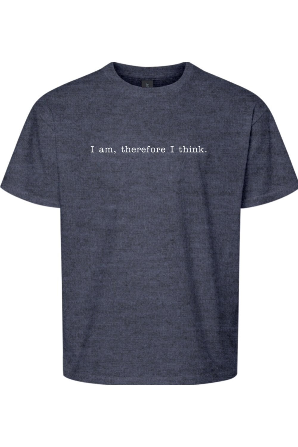 I am, Therefore I Think - Realism Philosophy Youth T-Shirt