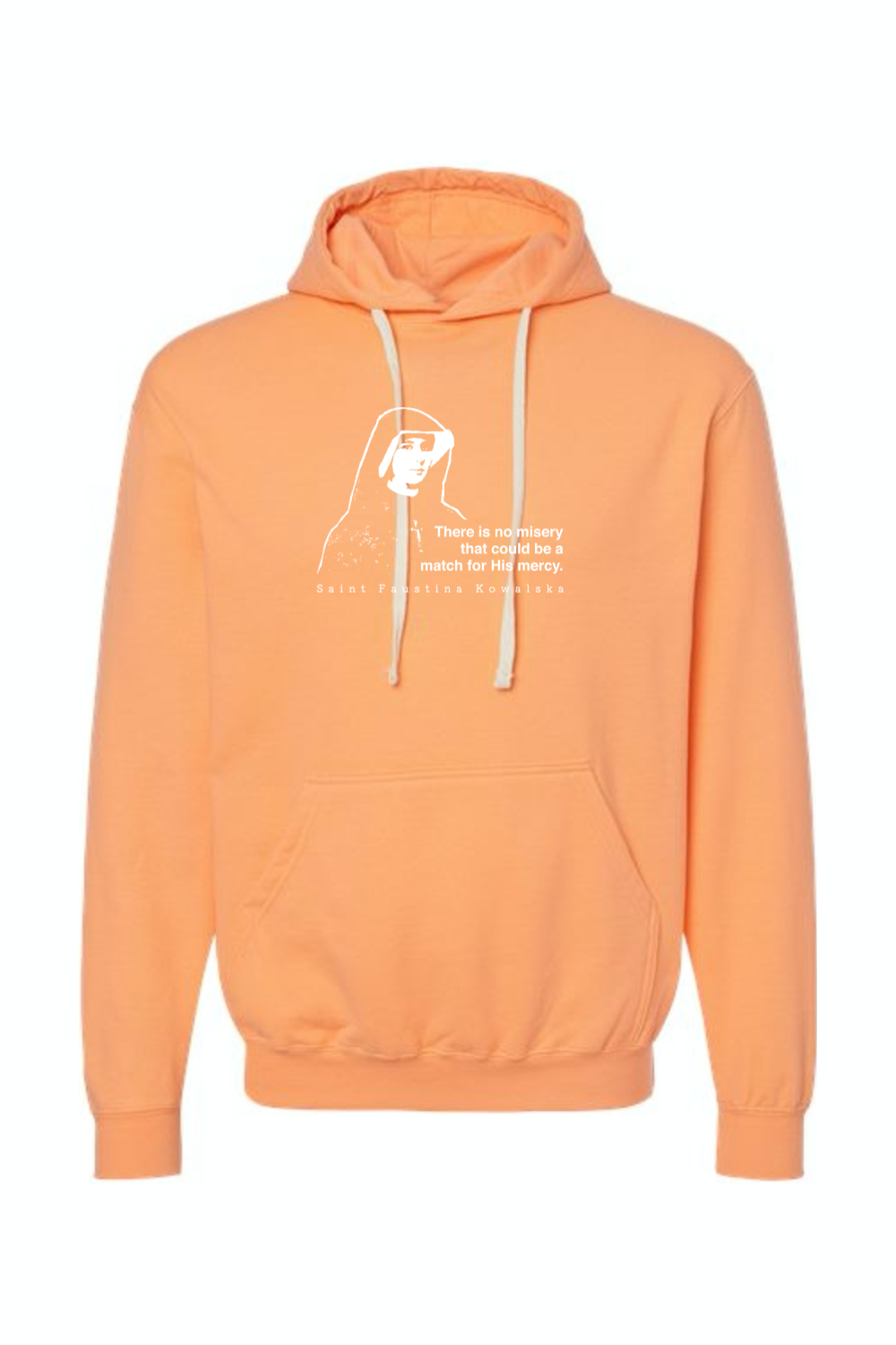 Mercy Message - St. Faustina Kowalska Hoodie Sweatshirt