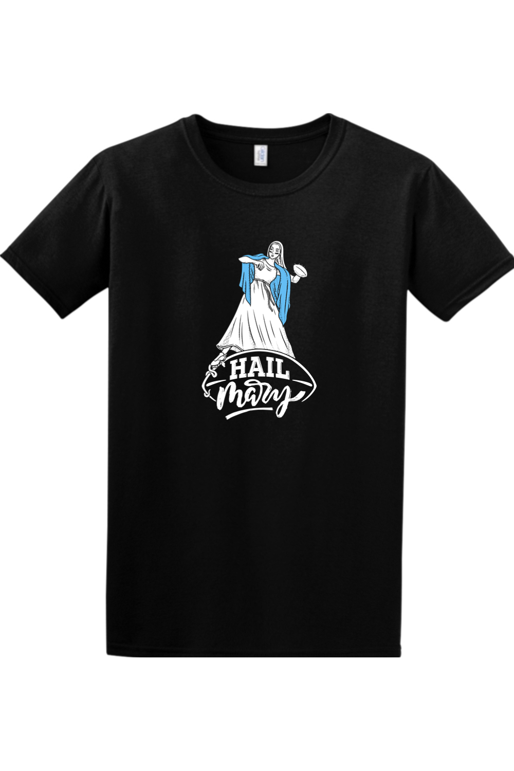 Hail Mary - Catholic Football Adult T-shirt